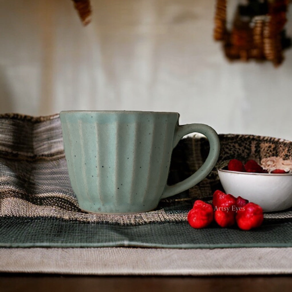Mint Speckles Cup
