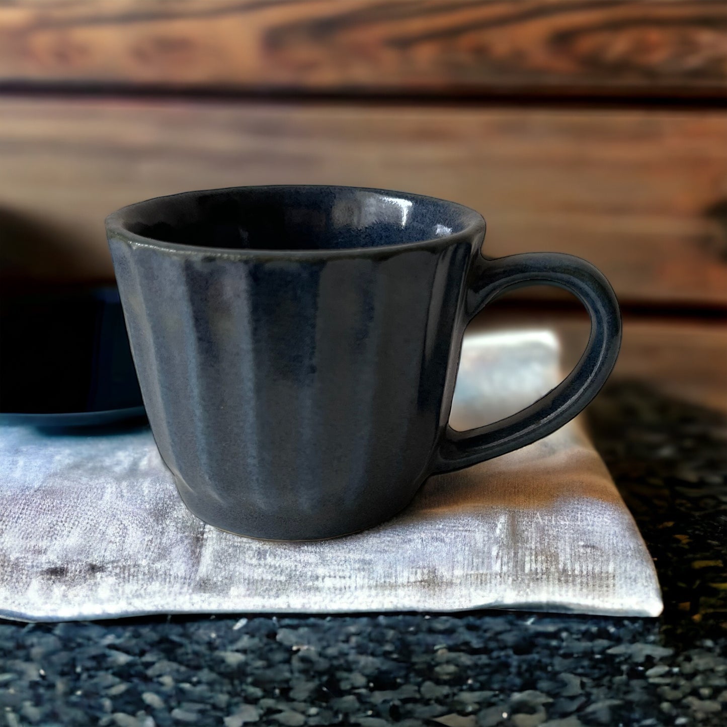 Glossy Blue Cup