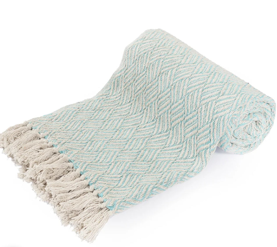 Juniper Knitted Throw  Blanket